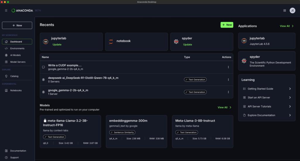 Anaconda Releases Desktop in Public Beta, Unifying AI Development Workflow