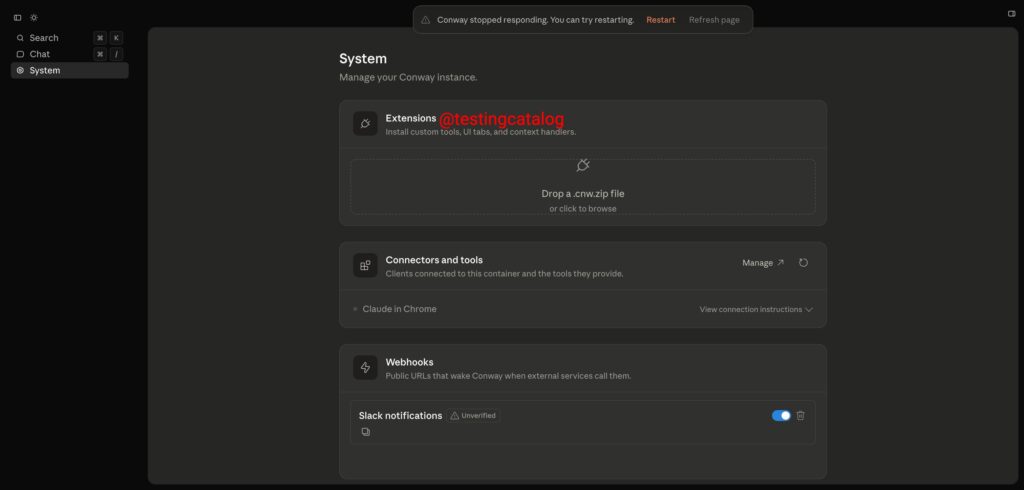 Anthropic Tests Conway As A Persistent Agent Platform For Claude