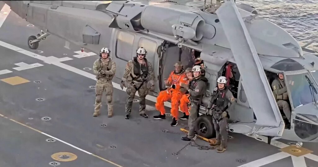 Artemis II live updates as crew splashes down near San Diego after historic moon mission