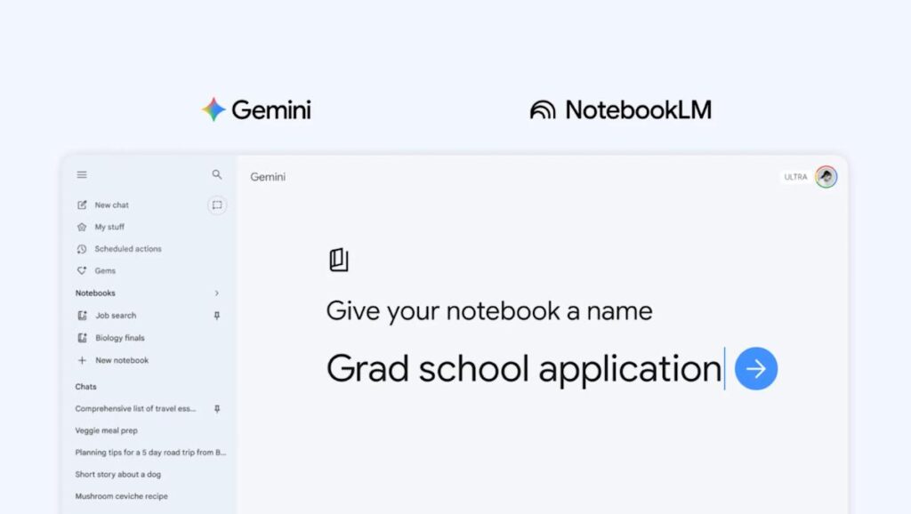 Google Integrates NotebookLM Into Gemini App For All Users