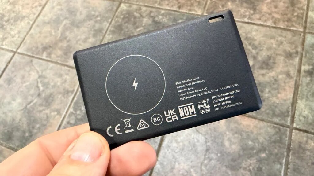 I carried this Bluetooth tracker card in my backpack for a week - and it withstood my clumsiness