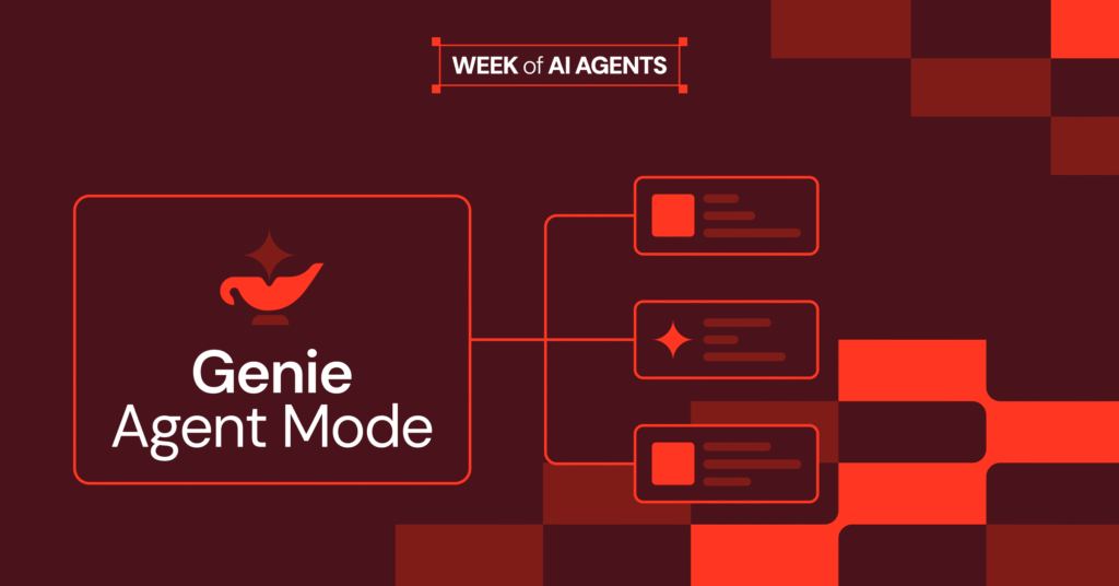 Introducing Genie Agent Mode | Databricks Blog