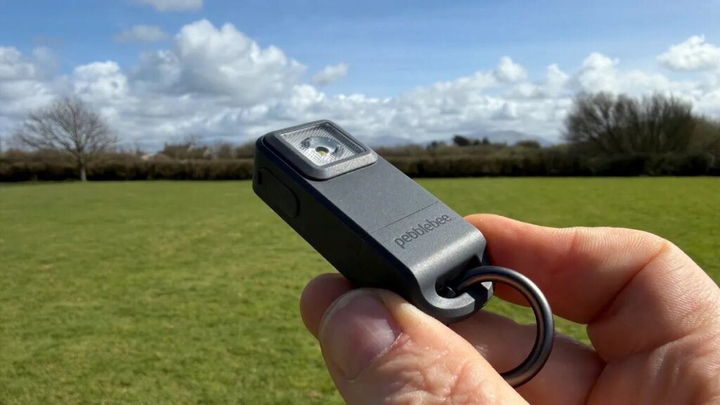 Pebblebee Halo vs. AirTag: One of these trackers has a 130dB siren and strobe light