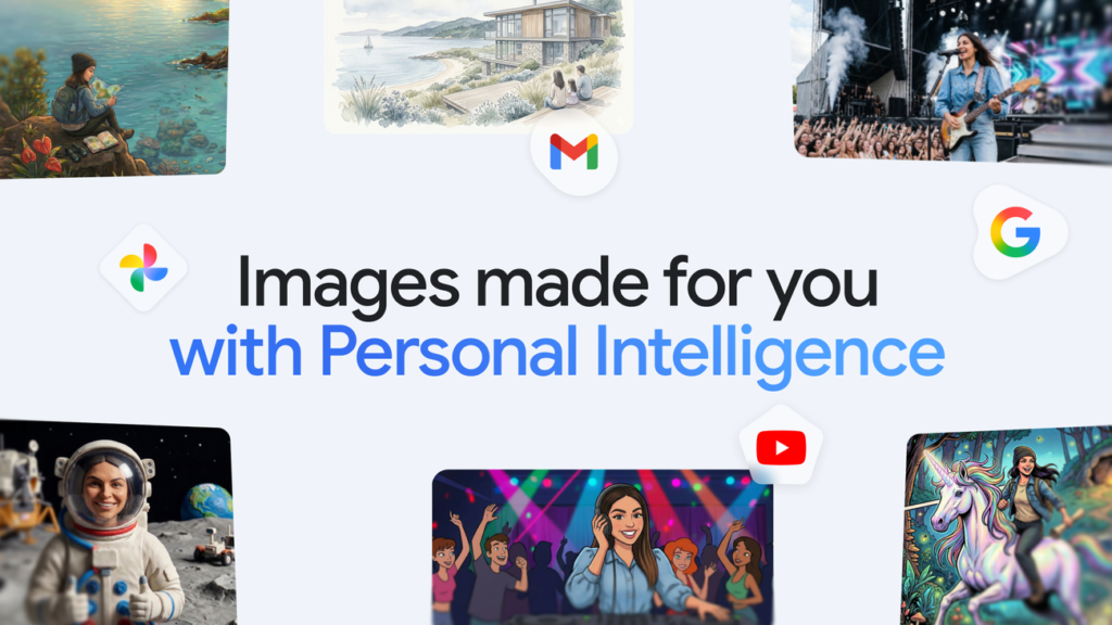 Personalize your images in the Gemini app with Nano Banana & Google Photos